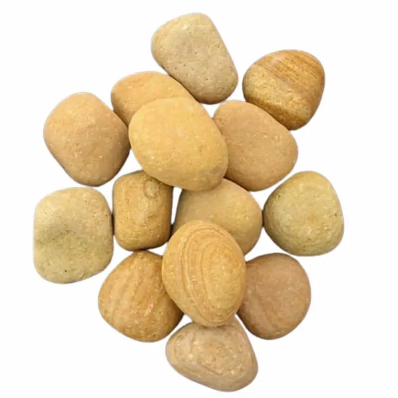Natural Teak Pebbles