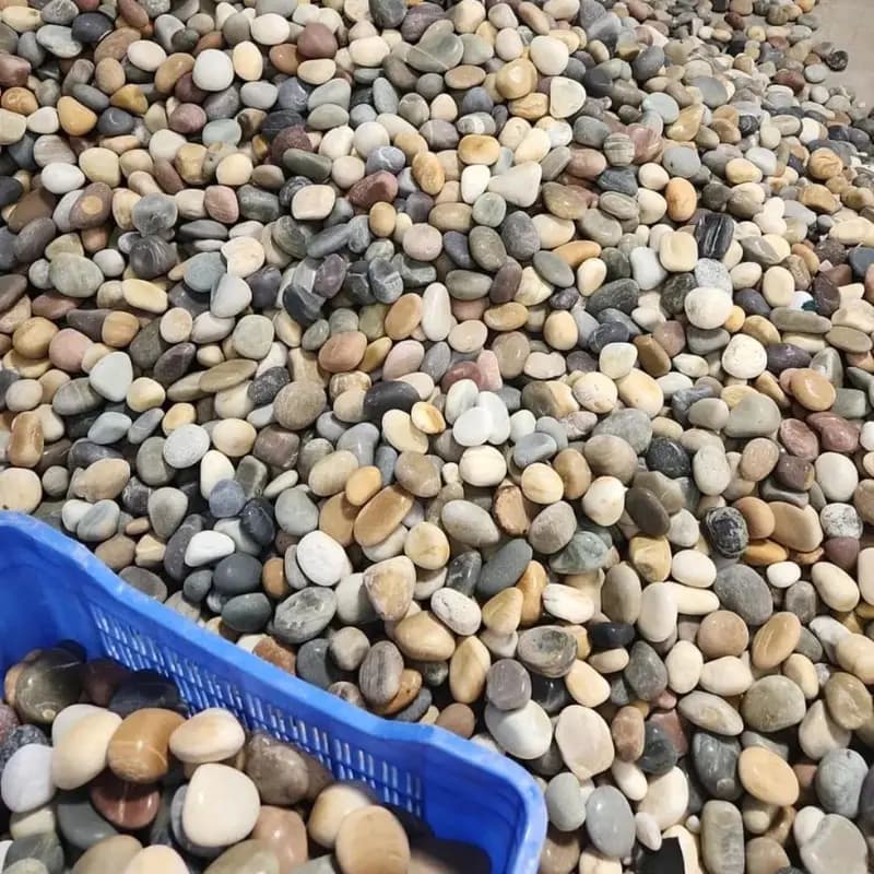 Mix River Polished Pebbles